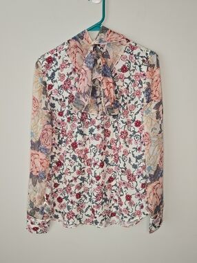 See By Chloe Floral Blouse